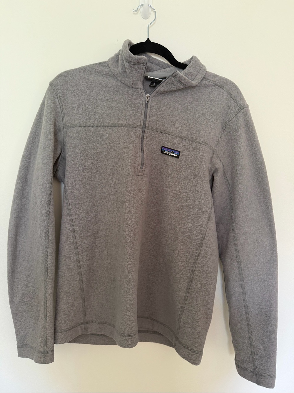 Patagonia Women’s Half-Zip Fleece Pullover - Light Gray
